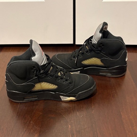 Air Jordan 5 black Metallic 5s OG - Picture 3 of 4